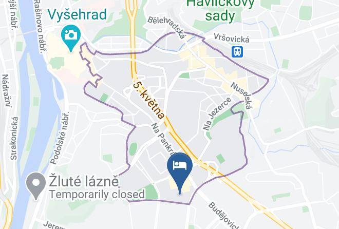 Prague - Panorama Hotel Prague Maps