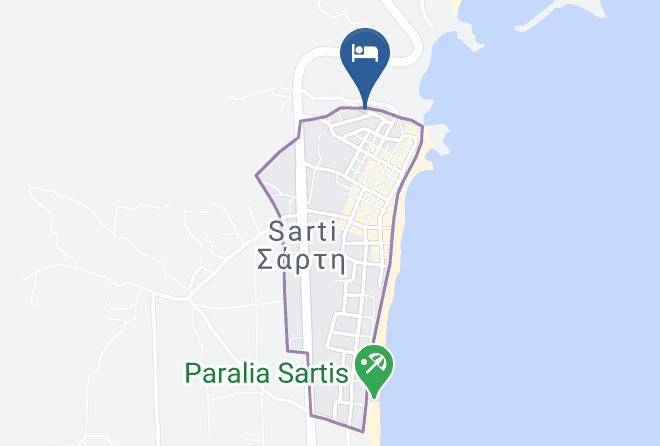 Panorama Hotel Sarti Chalkidiki Map