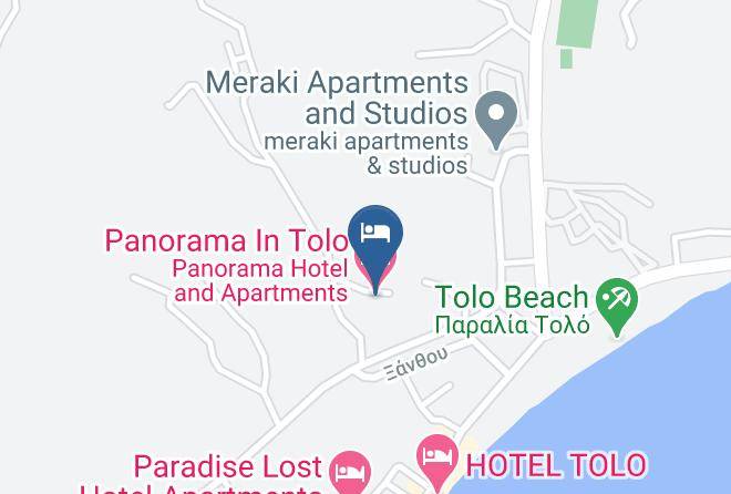 Argolis - Panorama In Tolo Maps