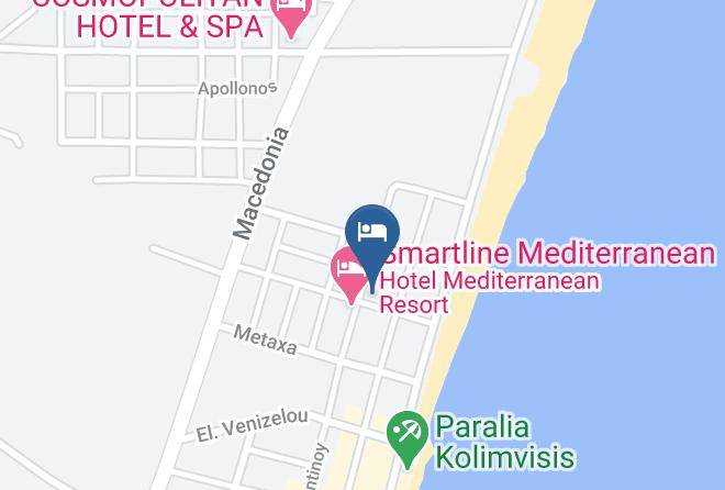Pieria - Panorama Inn Hotel Maps