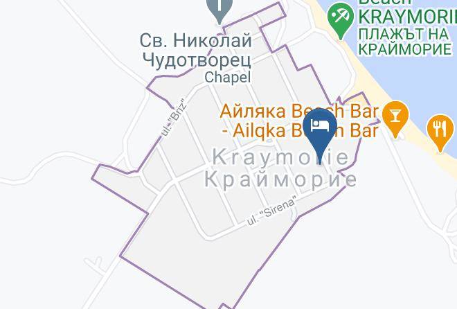Burgas Kv Kraymorie - Panorama Kraimorie Hotel Maps