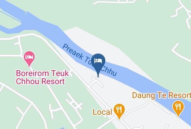 Tuek Chhu - Panorama Mountain Resort Kampot Maps