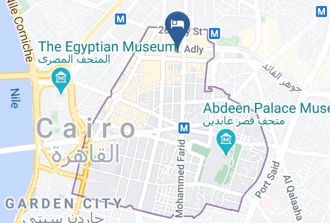 Cairo - Panorama Palace Hotel Maps