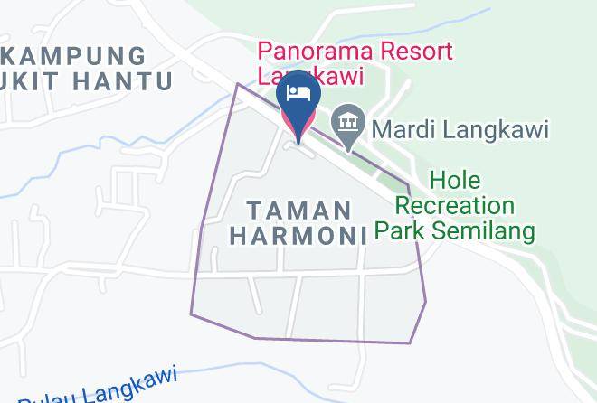 Panorama Resort Langkawi Map