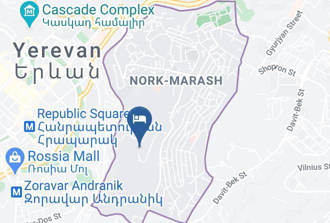 Yerevan - Panorama Resort Maps
