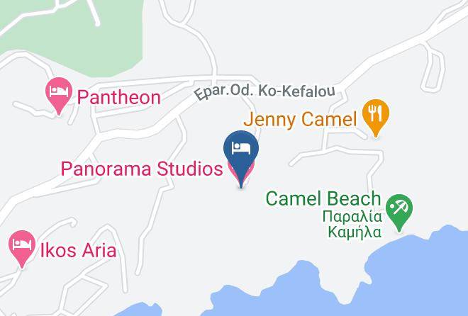 Kos - Panorama Studios Maps