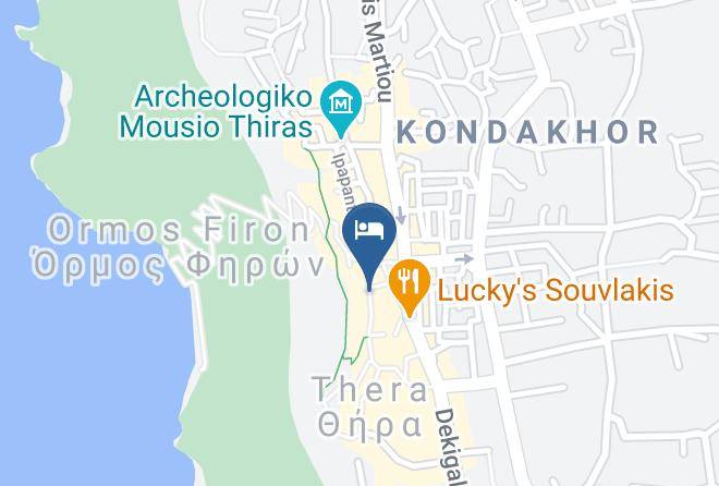 Thira - Panorama Studios & Suites Maps
