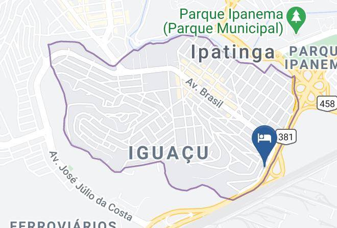 Ipatinga - Panorama Tower Hotel Ipatinga Maps
