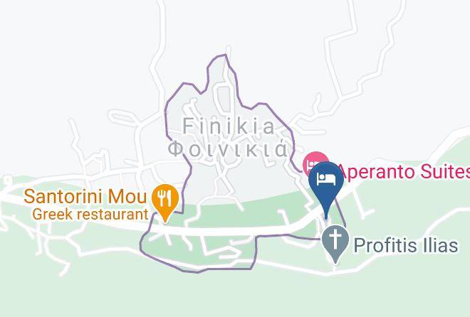 Thira - Panorama View Maps