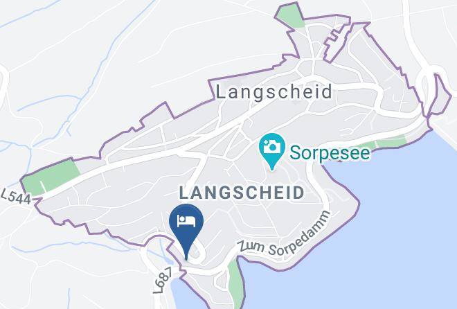 Hochsauerlandkreis - Panoramaferienhaus Sorpesee Maps