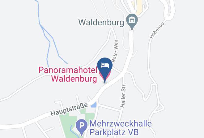 Hohenlohekreis - Panoramahotel Waldenburg Maps
