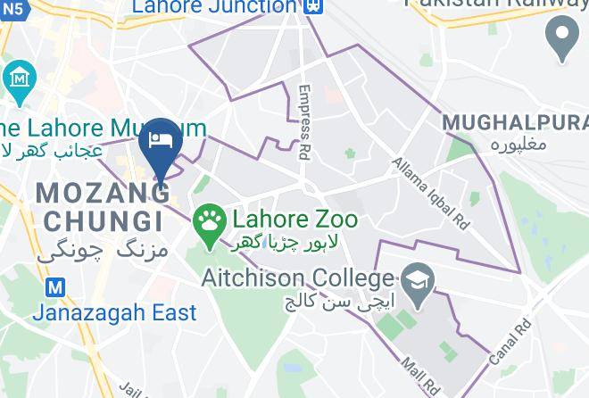 Islamabad - Panoramic Hotel Lahore Maps