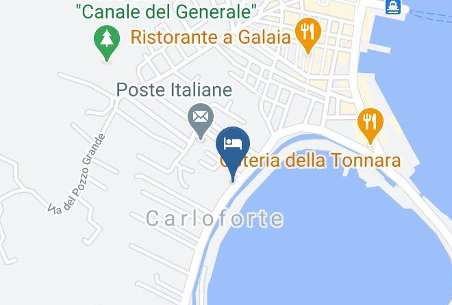 Province Of South Sardinia - Panoramic Studio Carloforte Maps