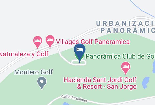 Panoramica Club De Golf Map