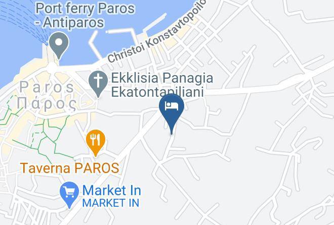 Paros - Panos Luxury Studios Maps