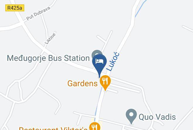Pansion Gmv Medugorje Map
