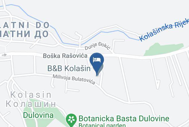 Kolasin - Pansion Kolasin Maps
