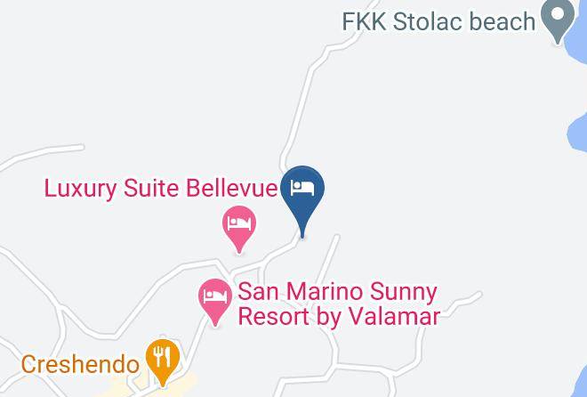 Pansion Lavanda Lopar Map