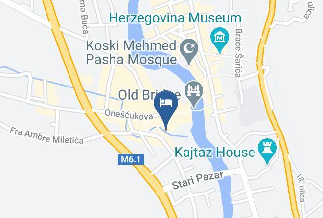 Hercegovacko Neretvanski - Pansion Nur Maps