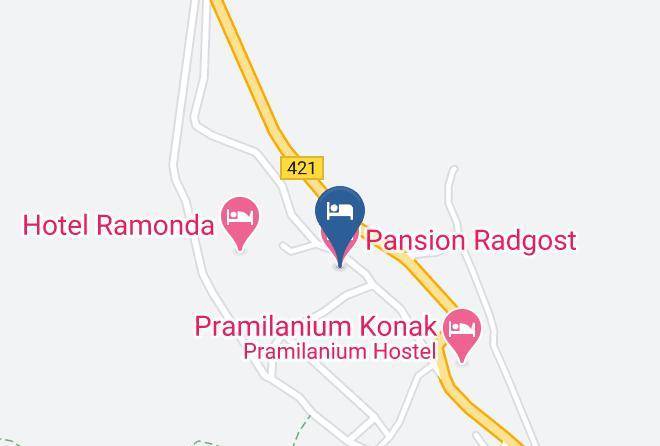 Zajecar District - Pansion Radgost Maps