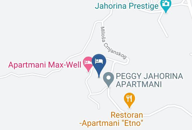 Sarajevo Romanija - Pansion Rog Maps