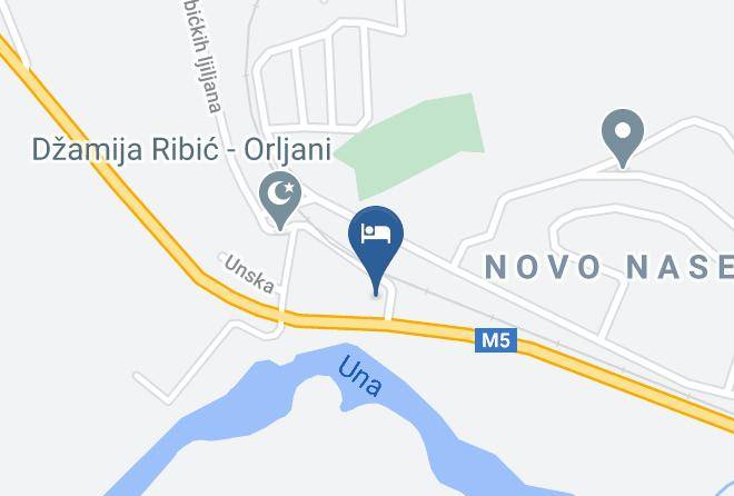 Unsko Sanski - Pansion San Maps
