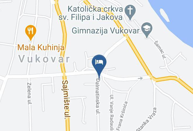 Vukovar - Pansion Vila Vanda Vukovar Maps