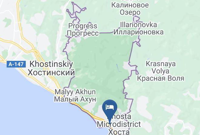 Sochi - Pansionat Khosta Maps