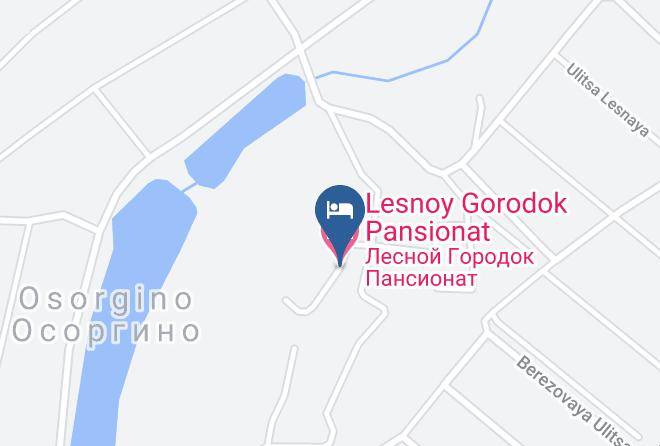 Lesnoy Gorodok Pansionat Map