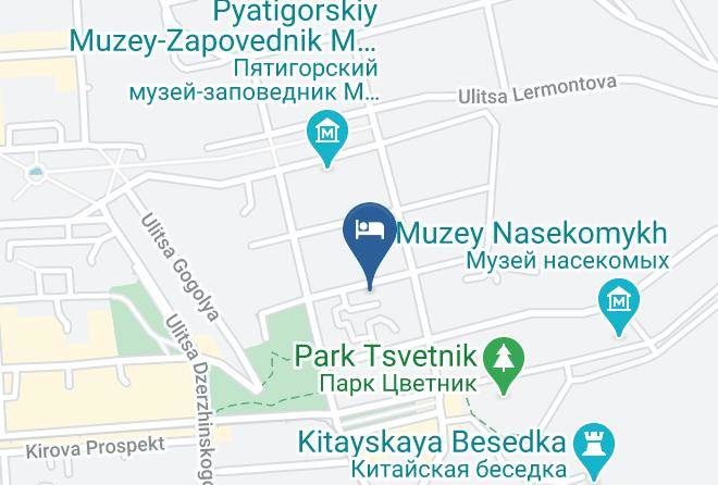 Pyatigorsk - Pansionat S Lecheniyem Iskra Maps