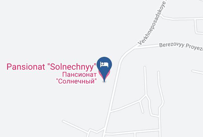 Odintsovsky District - Pansionat Solnechnyy Maps