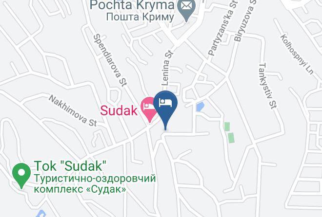 Sudak - Pansionat Zvezdnyy Maps