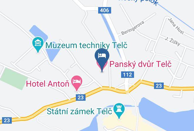 Jihlava - Pansky Dvur Telc Maps