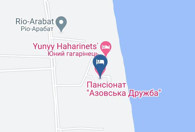 Henichesk Raion - Pansonat Azovsyka Druzhba Maps