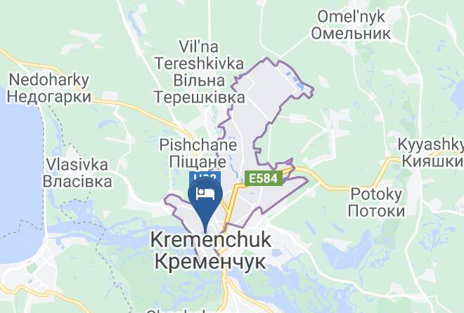 Kremenchuk - Pantahryuel Maps