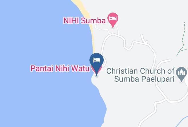 Sumba Barat - Pantai Nihi Watu Maps