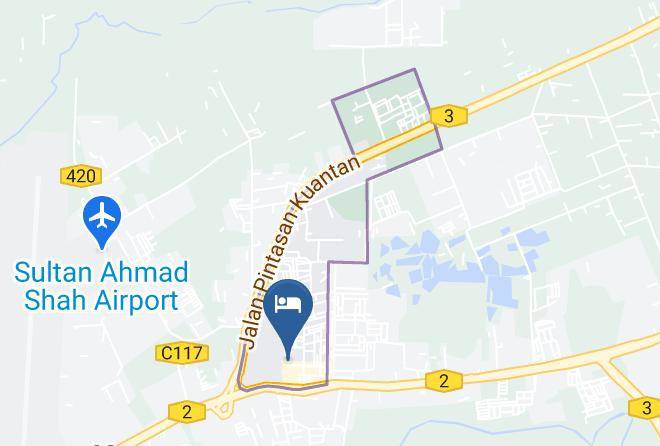 Kuantan District - Pantai Regal Boutique Hotel Maps