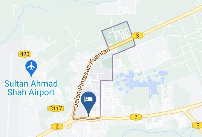 Kuantan District - Pantai Regal Hotel Maps