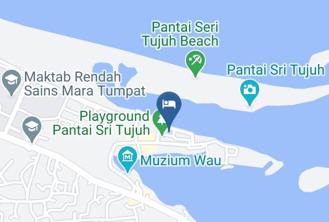 Tumpat District - Pantai Sti Tujuh Resort Maps