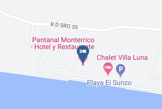 Taxisco - Pantanal Monterrico Hotel Y Restaurante Maps