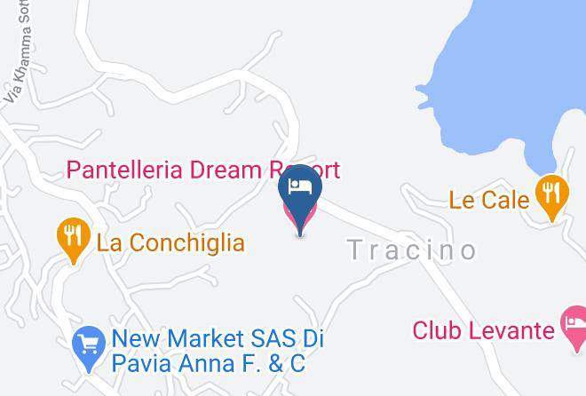 Trapani - Pantelleria Dream Resort Maps