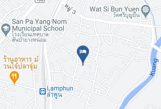 Amphoe Mueang Lamphun - Pantip Boutique Hotel Maps