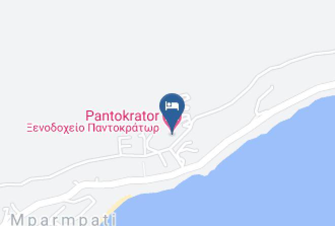 Kerkira - Pantokrator Hotel Maps