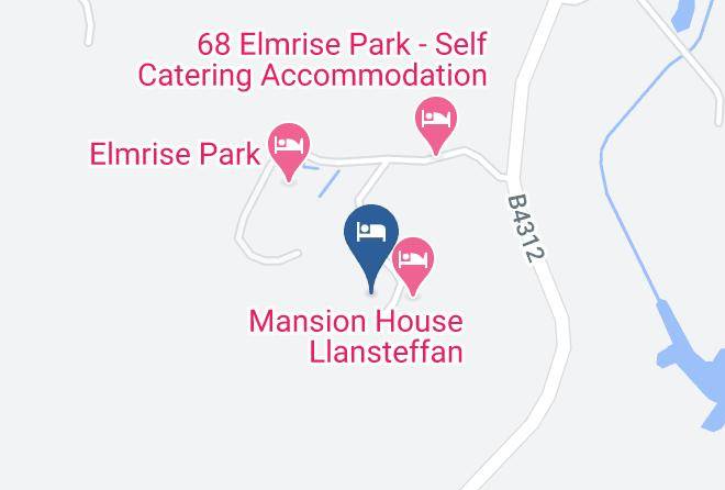 Carmarthenshire - Pantyrathro International Hostel Maps