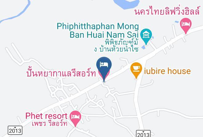 Amphoe Nakhon Thai - Panya Galare Resort Maps