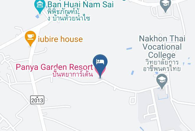 Panya Garden Resort Map