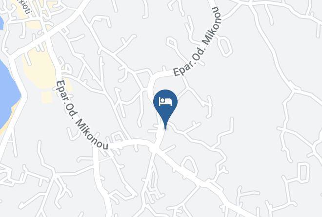 Mykonos - Paola's Town Hotel Maps