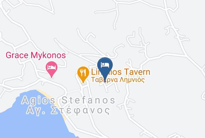 Mykonos - Paolas Beach Maps
