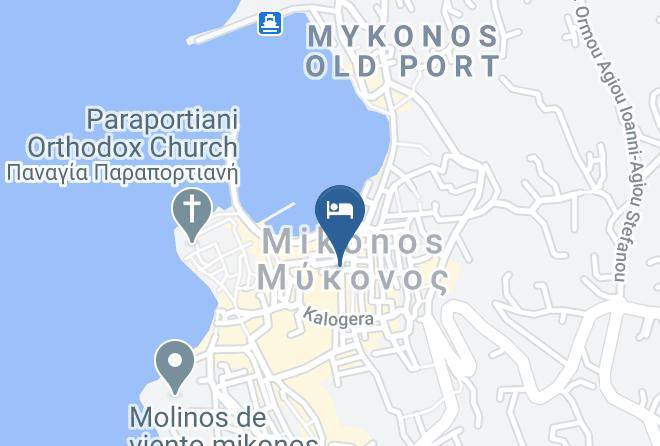 Mykonos - Paolas Own Hotel Maps