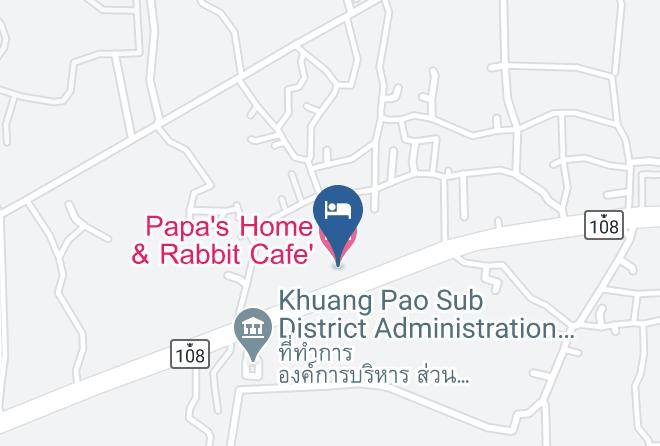 Amphoe Chom Thong - Papa's Home & Rabbit Cafe' Maps